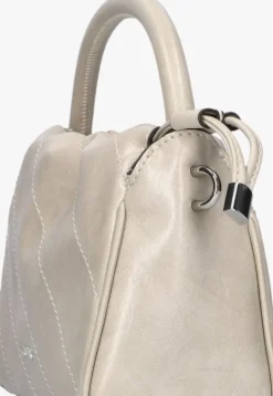 beige guess handtas amys drawstring crossbody