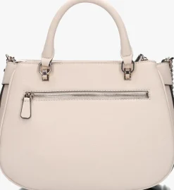 beige guess schoudertas fedora shoulder satchel