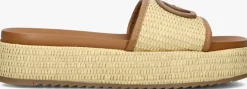 beige guess slippers lonney