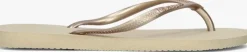 beige havaianas teenslippers slim dames