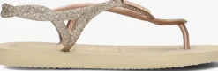 beige havaianas teenslippers luna premium ii
