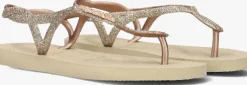 beige havaianas teenslippers luna premium ii