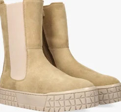 beige hip chelsea boots h2368