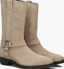 beige hip cowboylaarzen h437