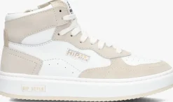 beige hip hoge sneakers h1808