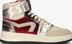 beige hip hoge sneakers h1012