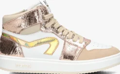 beige hip hoge sneakers h1765