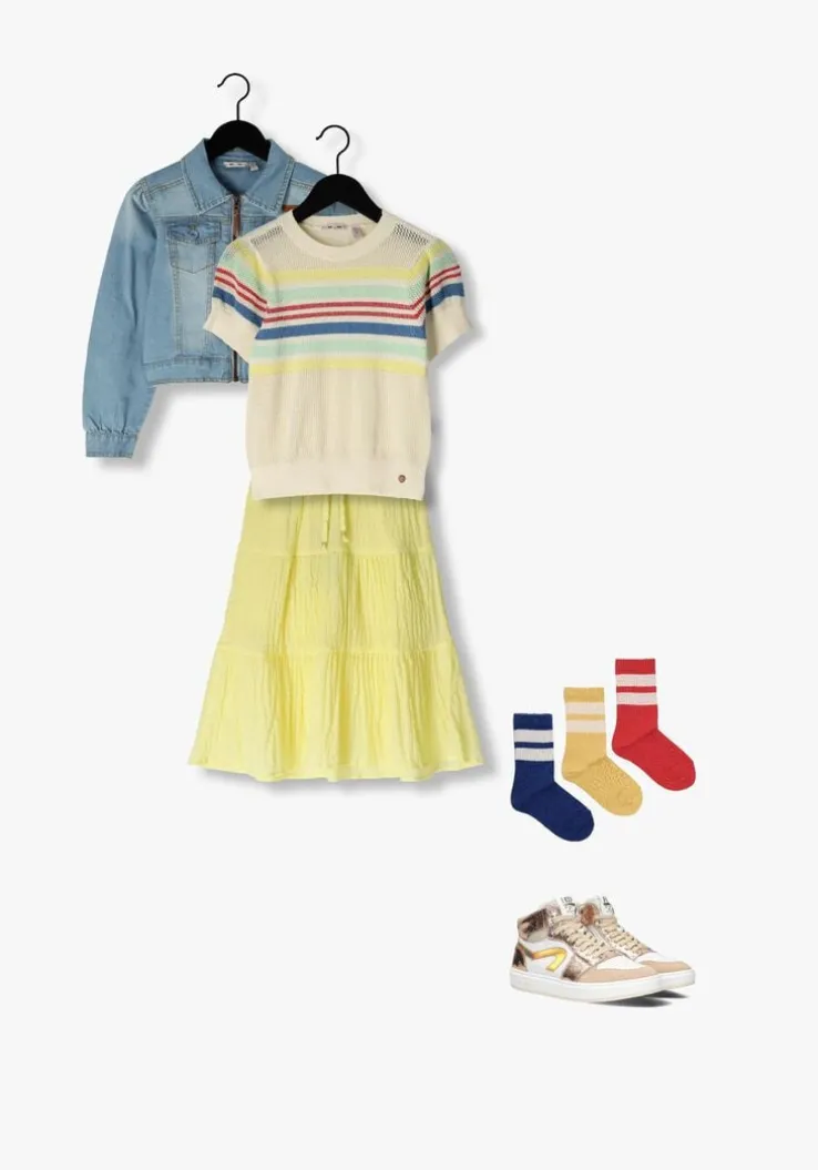 beige hip hoge sneakers h1765