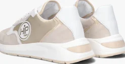 beige hip lage sneakers h1094