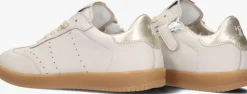 beige hip lage sneakers h1853