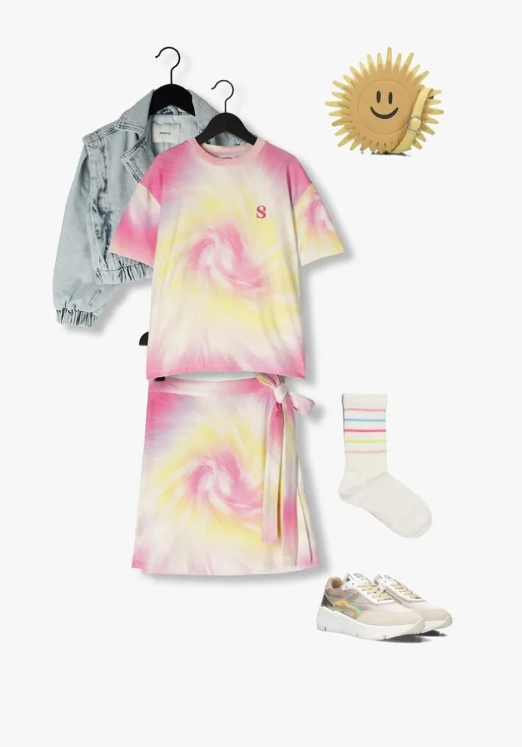 beige hip lage sneakers h1835