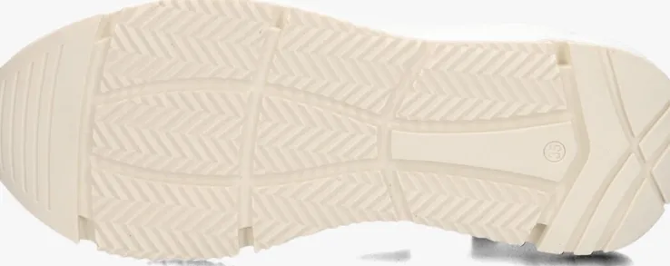 beige hip lage sneakers h1835