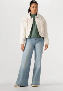 beige hub lage sneakers grid-w