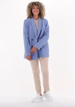 beige ibana pantalon paula stretch leather