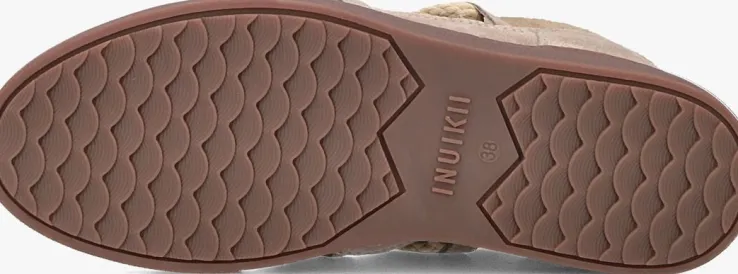 beige inuikii vachtlaarzen classic low