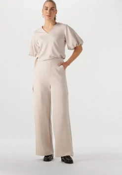 beige inwear wijde broek gincetteiw pant