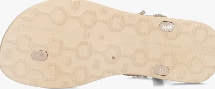 beige ipanema platte sandalen class brilha