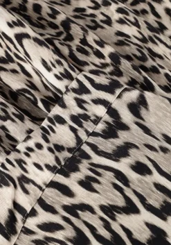 beige jansen amsterdam maxirok rina rok wa 689 long ruffle at bottom