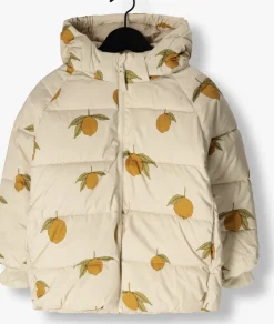 beige konges slojd gewatteerde jas nuka jacket grs
