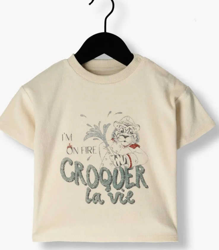 beige konges slojd t-shirt itty tee gots