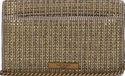 beige kurt geiger london schoudertas kensington chain wallet