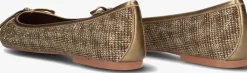 beige kurt geiger london ballerina's eagle ballerina