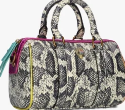 beige kurt geiger london schoudertas kensington sm boston