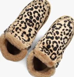 beige laidbacklondon vachtlaarzen setsu low crochet leopard