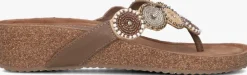 beige lazamani slippers 75.455