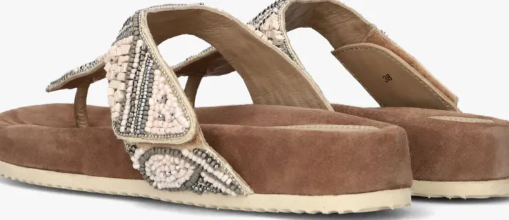 beige lazamani teenslippers 75.397