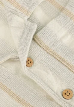 beige lil' atelier casual overhemd nmmdenver ss loose shirt lil