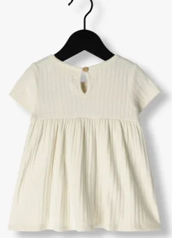 beige lil' atelier jurken nbfflora ss body dress lil