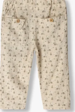 beige lil' atelier lange broeken nbflacy loose pant lil