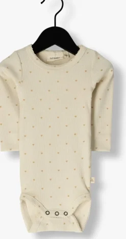 beige lil' atelier rompers nbfgago ls slim body lil noos