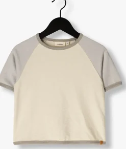 beige lil' atelier t-shirt nmmnunan ss loose top lil