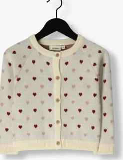 beige lil' atelier vest nmfsaran ls knit card heart lil