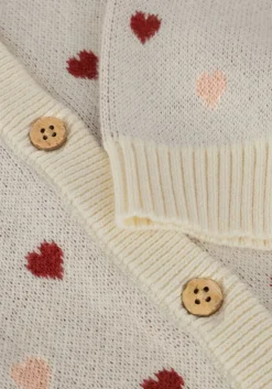 beige lil' atelier vest nmfsaran ls knit card heart lil