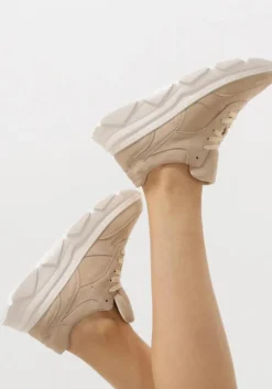 beige lina locchi lage sneakers 04-91