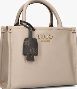 beige liu jo handtas ridhi shopping