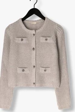 beige liu jo vest maglia aperta