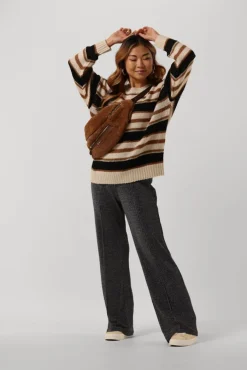 beige lollys laundry trui terry jumper