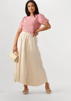 beige loulou essentiels handtas bamboo mae