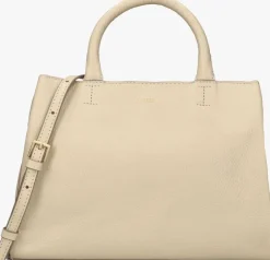 beige loulou essentiels schoudertas vera