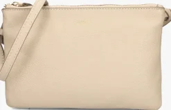 beige loulou essentiels schoudertas camille