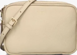 beige loulou essentiels schoudertas emilie