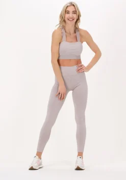 beige lune active legging luna rib legging melange