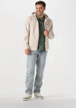 beige lyle & scott jack mesh back softshell jacket