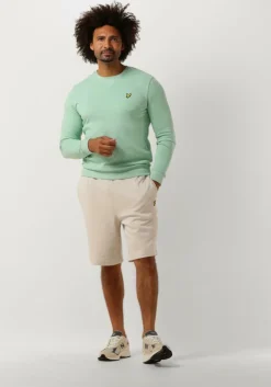 beige lyle & scott joggingbroek sweatshort