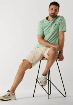 beige lyle & scott korte broek wembley cargo short