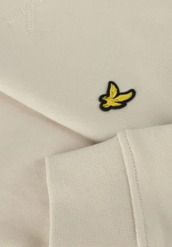beige lyle & scott sweater crew neck sweatshirt boys